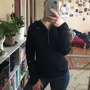 Nike Quarter Zip Running Hoodie